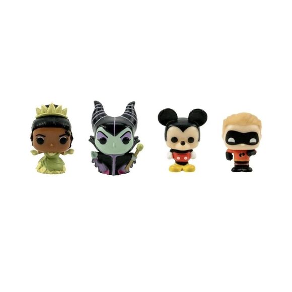 Disney Funko Pop Chase Game - Mickey, Maleficent, Dash, Tiana - Picture 3 of 3